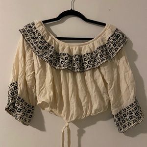 American Eagle off the shoulder top